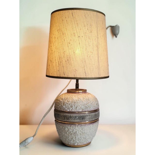 Ceramic Table Lamp by Louis Dage, 1940 For Sale - Image 3 of 12