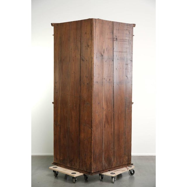 Dutch Pine Corner Cabinet For Sale - Image 4 of 13