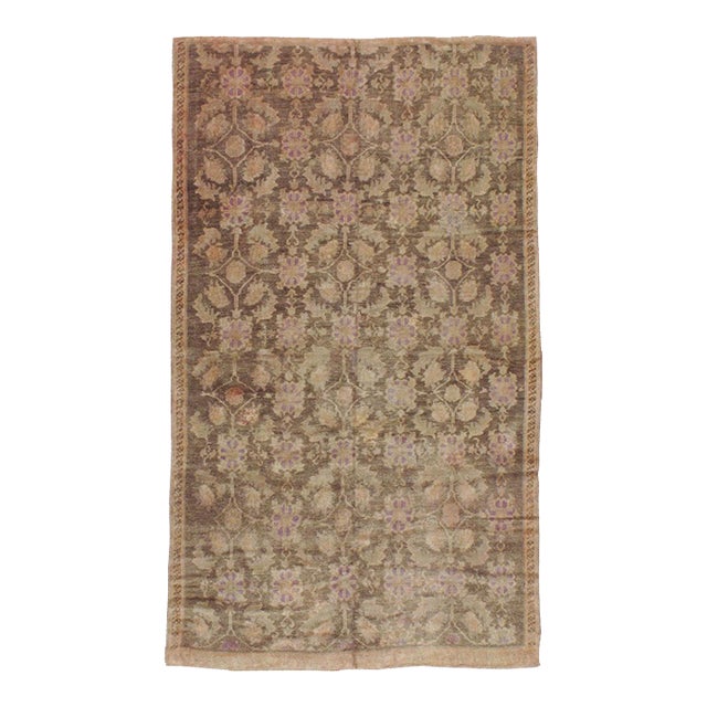 Galerie Shabab Collection Mid-20th Century Turkish Anatolian Accent Rug For Sale