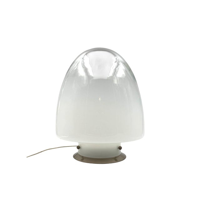 Murano Art Glass Mod. Ebe Table Lamp by Giusto Toso for Leucos, Italy, 1980s For Sale - Image 8 of 10