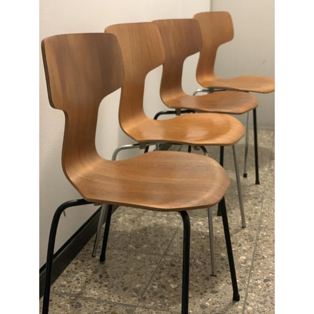 3103 Hammer Chairs by Arne Jacobsen for Fritz Hansen, 1960s, Set of 2 For Sale - Image 6 of 18
