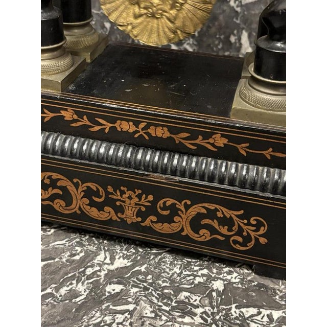 Antique French Clock by Japy Frere For Sale - Image 6 of 14