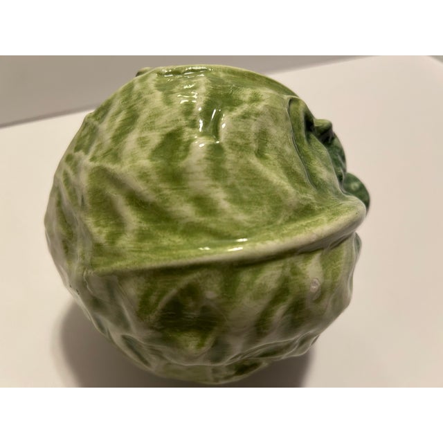 Mid 20th Century Ceramic Cabbage For Sale - Image 11 of 12