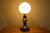 Black Art Deco Table Lamps, Poland, 1950, Set of 2 For Sale - Image 8 of 9