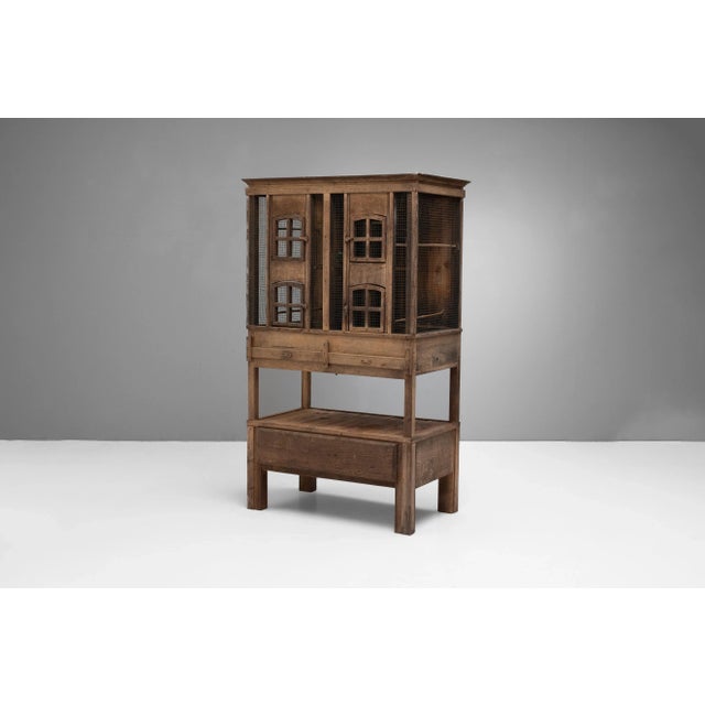 Chestnut Aviary, France, 1950s For Sale - Image 4 of 9