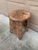 A charming hand made rustic Folk Art stool or side table, the perfect size for use as a drinks table next to a chair, or...