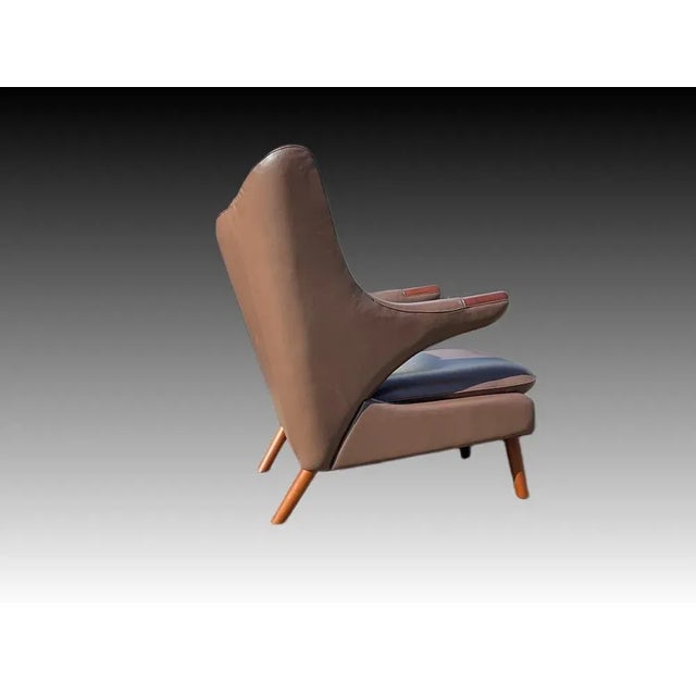 This armchair was inspired by the Hans Wegner’s original design. The armchair is in good used condition. Hans J. Wegner's...