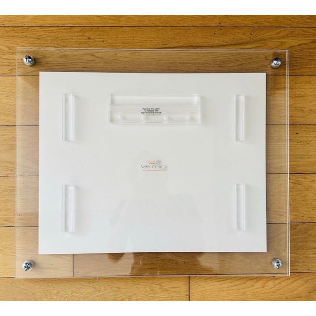 Contemporary Vetro Clear Modern Acrylic Picture Frame by Aluma Designs 16x20 For Sale - Image 3 of 9