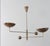 Mid-Century Modern Vintage Hanging Light in Brass, 1960s For Sale - Image 3 of 9