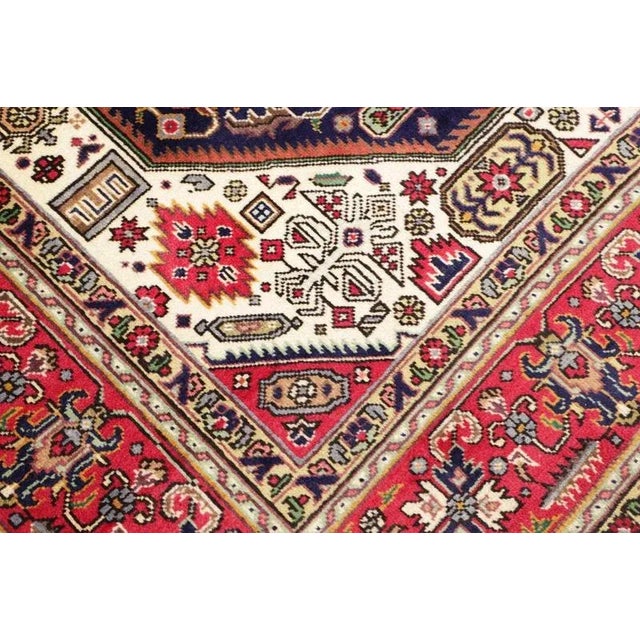 Middle Eastern Hand-Knotted Tabriz Rug For Sale - Image 6 of 11