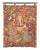 20th Century Medieval Wall Tapestry Courtly Scene For Sale