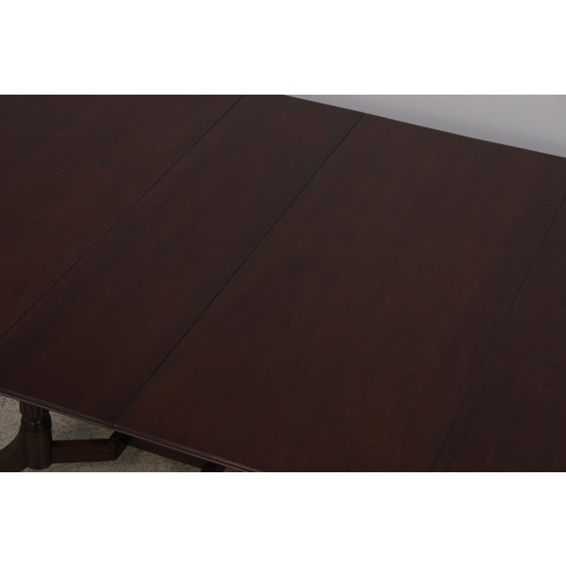 Kittinger Colonial Williamsburg Cw-177 3 Part Dining Banquet Table For Sale - Image 10 of 18