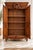 French Provincial Antique French Provincial Louis XV Style Hand-Carved Solid Wood Armoire For Sale - Image 3 of 3