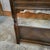 1920s English Oak Carved Drawer Front Angle Sided Table For Sale - Image 18 of 18
