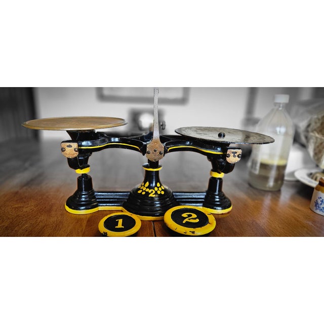 Antique Henry Troemner Balance Scale For Sale - Image 11 of 12