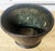 English Vintage Brown Leather Oval Waste Bin W/Royal Coat of Arms For Sale - Image 3 of 9