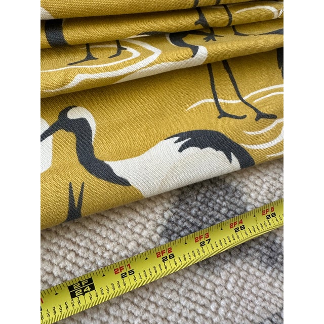 Custom Made Robert Allen Crane Blackout Roman Shade Self Retracting For Sale - Image 10 of 11