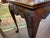 Brown Mid 1990’s Baker Stately Homes Collection Irish Georgian Carved Mahogany Tea Table For Sale - Image 8 of 12
