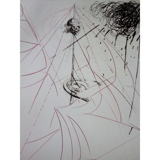 Salvador Dali, The Ghost Ship: Homage to Wagner, Engraving For Sale - Image 4 of 7