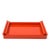 Vintage High Gloss Lacquer Red Nesting Trays - Set of 2 For Sale - Image 16 of 17