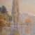 Narcisse Ancelme, Landscape with Lake, Early 20th Century, Oil on Canvas For Sale - Image 4 of 9