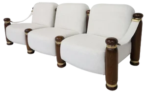 Mid-Century Modern 3-Seater Sofa, Italy, 1970s