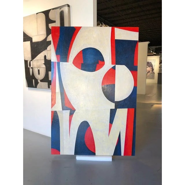 Plastic Cecil Touchon, Original Painting on Panel Titled: "PDP598ct13", 2013 For Sale - Image 7 of 12