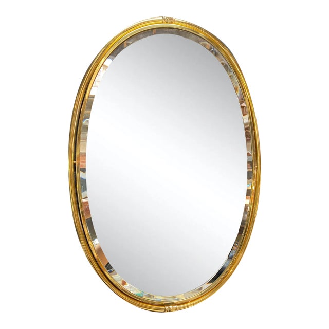 1970s Mid-Century Italian Wall Mirror For Sale