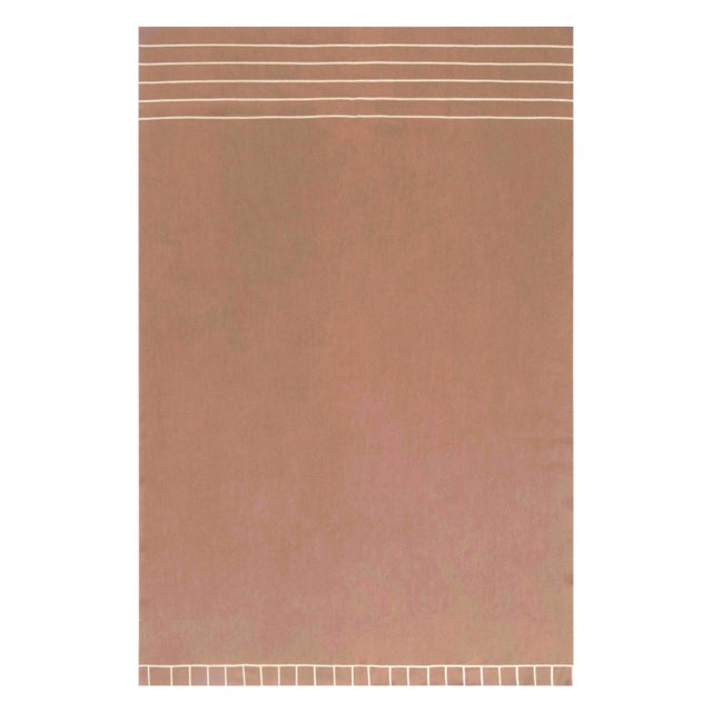 Contemporary Aubusson Design Rug by Diana Sawicki for Doris Leslie Blau For Sale