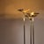 1970s Brass Papyrus Floor Lamp by Nucci Valsecchi, Italy, 1970s For Sale - Image 5 of 18