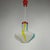 Opaline Glass Pendant Lamp from Stilnovo, Italy, 1960s, in Very Good conditions. Designed 1960 to 1969 This piece is...