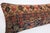 Early 20th Century Antique Tribal Rug Pillow Cover -16'' X 41'' For Sale - Image 5 of 12