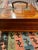 Rare 19th-Century Antique American Mahogany Inlaid Compartment Box For Sale - Image 4 of 10