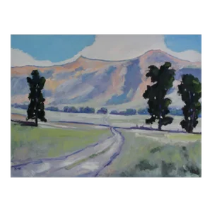 Modern Impressionist Landscape (Large Oil Painting)