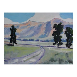 Quiet Places & Journeys — Modern Impressionist Landscape (Original Oil Painting) For Sale