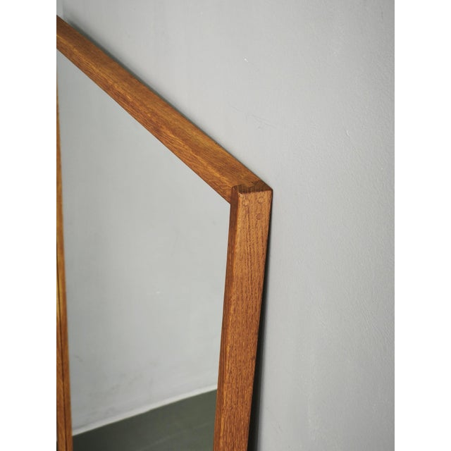 Aksel Kjersgaard Danish No. 146 Oak Wall Mirror by Aksel Kjersgaard For Sale - Image 4 of 10