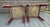 Islamic Mid 20th Century Afghan Low Cedar Chairs- a Pair For Sale - Image 3 of 11
