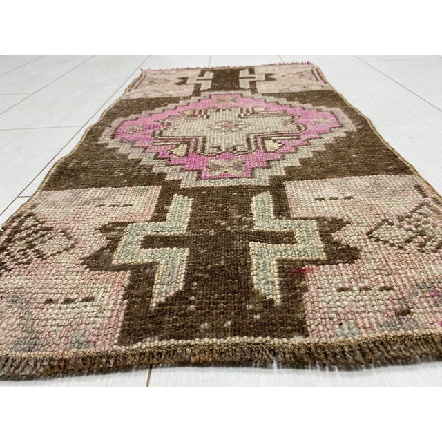 Mid 20th Century Anatolian Kurdish Wool Rug For Sale - Image 4 of 5