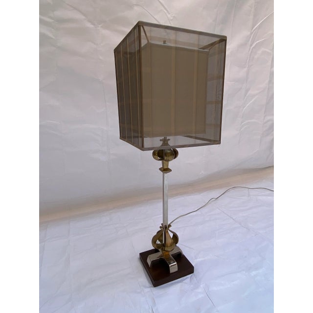 John-Richard 2000s John-Richard Brass Table Lamp For Sale - Image 4 of 12