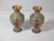 Chinese 1960s Chinese Floral Cloisonne Vases - a Pair For Sale - Image 3 of 7