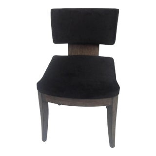Modern Accent Chair With Grey Finish For Sale