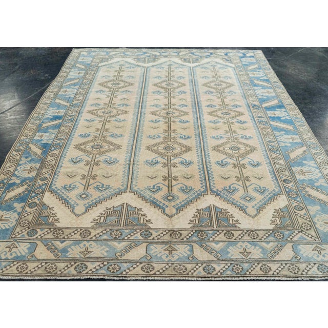 Turkish Vintage Rug 6'11" x 9'3" #21324 Explore a curated collection of hallway runners, wool rugs, and handmade...
