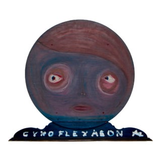 Gyroflexaeon Wall Sculpture by Noted Woodstock Artist For Sale