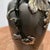 Metal Vintage Japanese Mixed-Metal Bronze Vase With High Relief Applied Grapevine Motif For Sale - Image 7 of 12