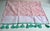 Pair Unused White Cotton, Coral Floral, Teal Tasseled Hand Towels For Sale - Image 12 of 17