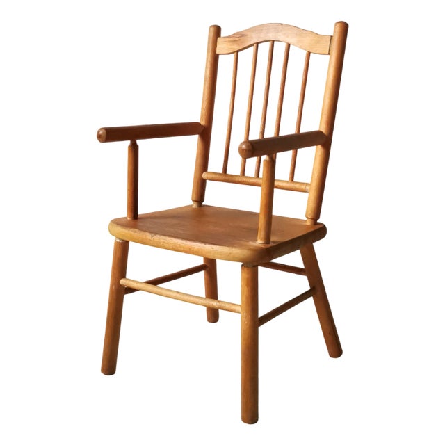 Vintage Children's Chair by Ernst Albert Naehter, 1930s For Sale