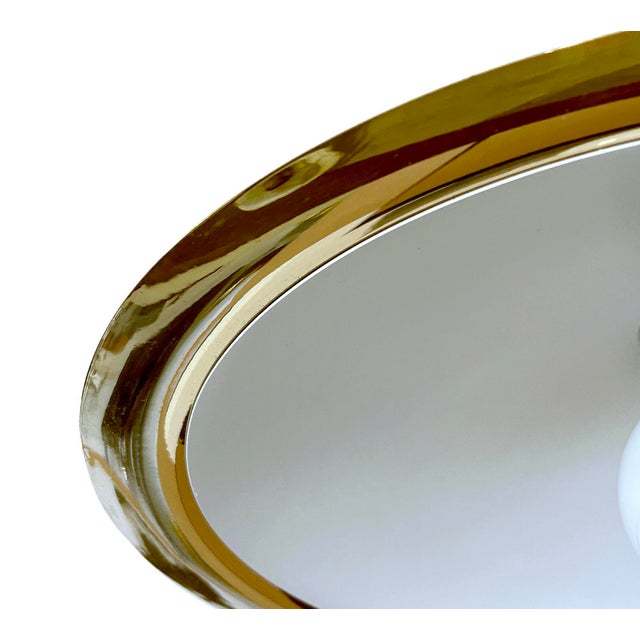 Large Scandinavian Pendant Light in Brass For Sale - Image 13 of 18