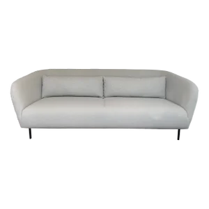 Small Modern Gray Performance Fabric Sofa