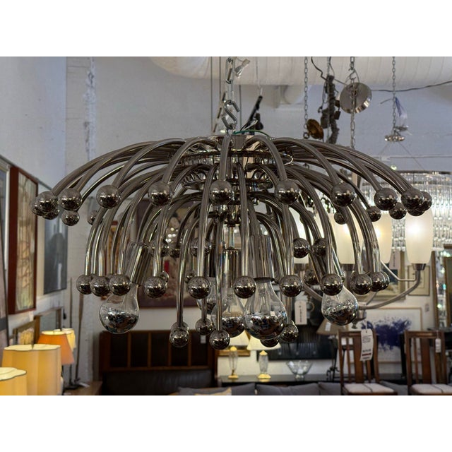 Robert Abbey Robert Abbey Anemone Flush-Mount Fixture For Sale - Image 4 of 12