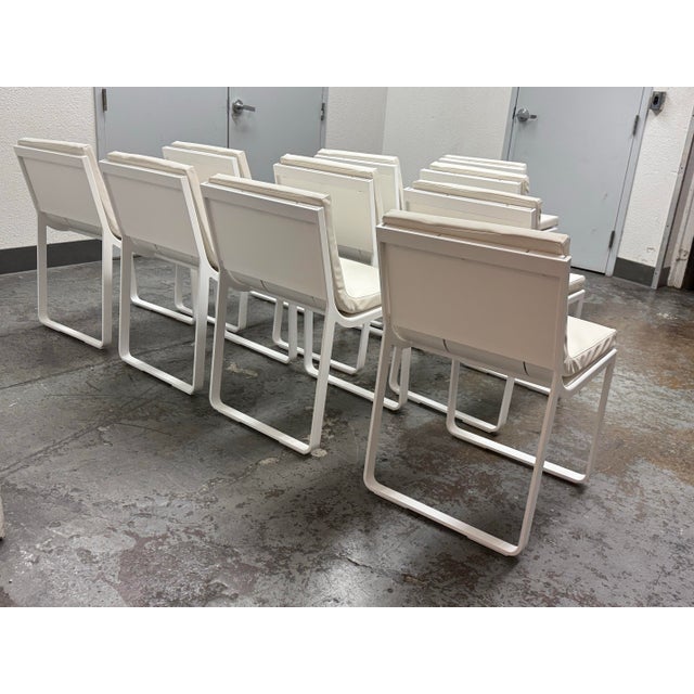 2020s Mario Ruiz for Gandia Blasco Indoor/Outdoor Dining Chairs, Set of Ten For Sale - Image 5 of 12